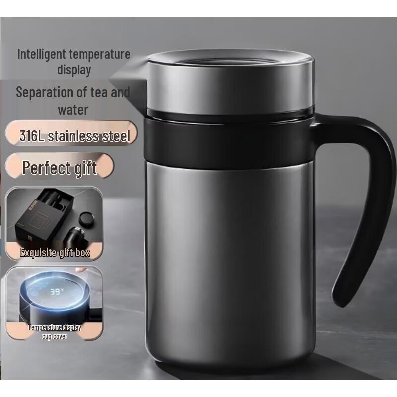 SUPOR 316L Stainless Steel Insulated Mug