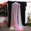 Rainbow Color Dome Mosquito Net Princess Style Bed Tent Room Decor Bed Canopy  Summer