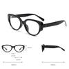 Occhiali da vista di lusso con finitura Cat Eye, miopia, unisex, occhiali da vista da vicino, anti-luce blu, diottrie negative