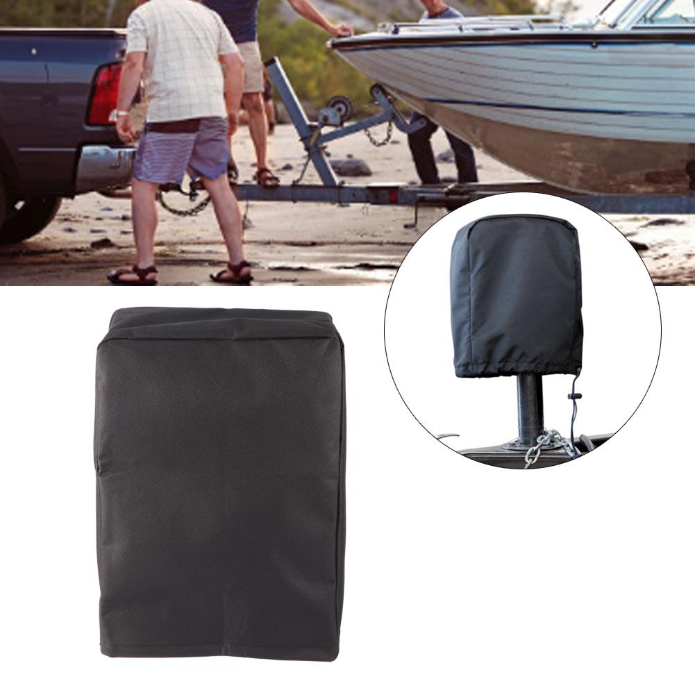35.5x12.7x25.4cm Waterproof Dust Proof Electric Jack Protective Cover for Trailer Motorhome