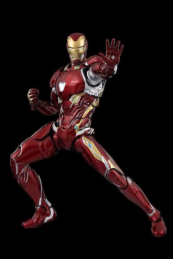 Marvel Studios The Infinity Saga DLX איירון מן מארק 50 [DLX איירון מן מארק 50] סולם 112 ABS&PVC&סגסוגת אבץ דמות ניתנת להזזה צבועה הזמנה משנית