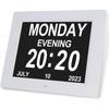 Ceas Alzheimer Ceas Cu Zi și Dată Pentru Vârstnici Calendar Alarmă Digitală