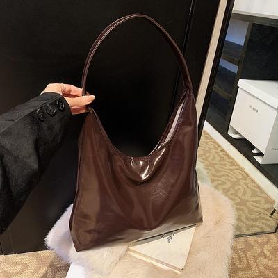 Borsa Tote Retro Primaverile, Borsa Sottospalla di Grande Capacità, Borsa Monospalla alla Moda e di Tendenza, Borsa da Donna Versatile da Pendolare