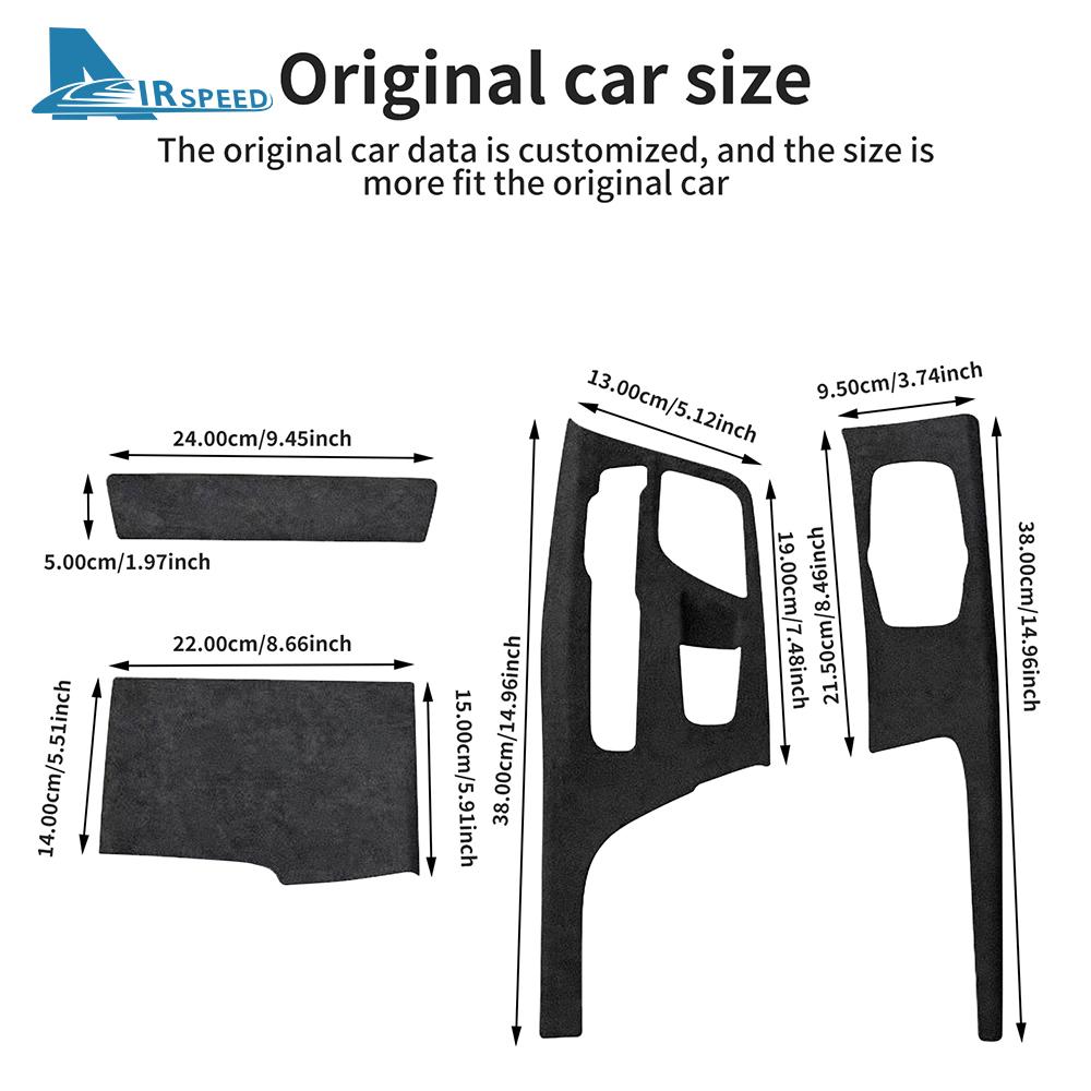 Gear Shift Panel Cover Trim for BMW 5 Series G30 2018-2022 Center Console Decorative Shell