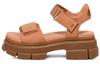 Sandale Style Tissu Femme Marron Toast 1136764-TOAS
