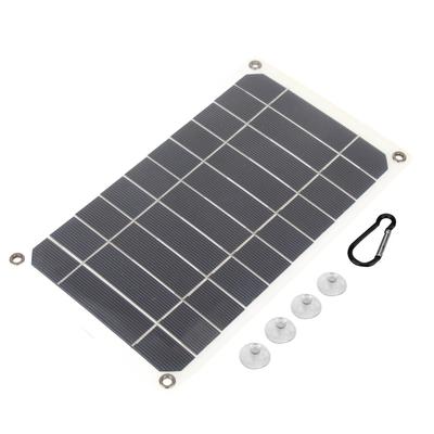Portable 10W Outdoor IP64 Waterproof Solar Panel Mobile Power Charger 5V USB Output