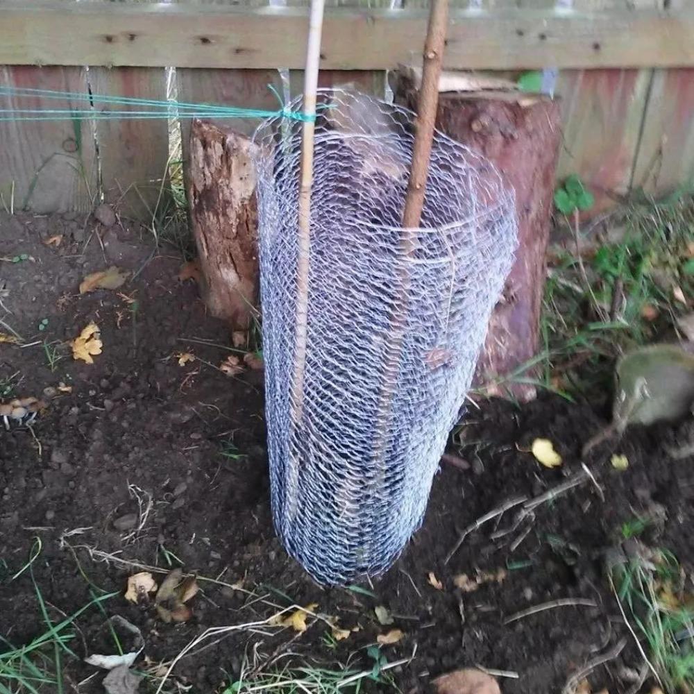 Galvanised Chicken Wire Mesh 0.1/0.35/0.4m Pet Wire Netting Rabbit Fencing  for Animal Enclosures