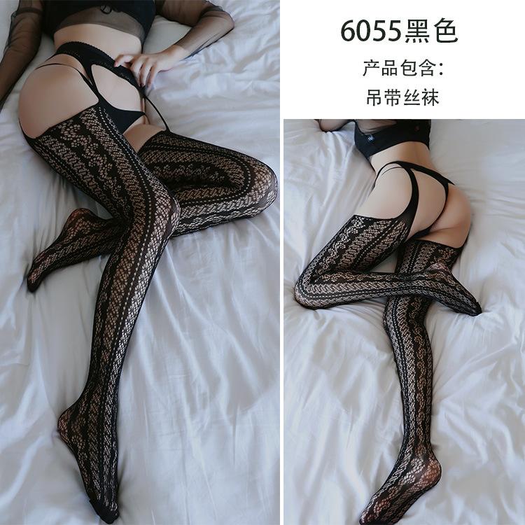 Sex underwear women's lace suspenders stockings one-piece stockings hollow sexy temptation suit
