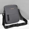 Oxford Men Crossbody Backpack Zipper Pockets Sling Bag Lightweight Messenger Bag  Casual