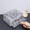 Creative Plastic Storage Box 471 Grids 3 Drawers for Organizing Crafts Art Supplies Nail Tips Beads Jewelry