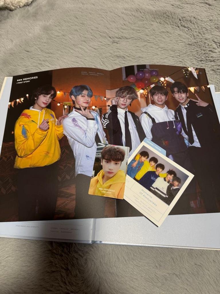[USED] TXT MEMORIES FIRST STORY Hueningkai Trading Card