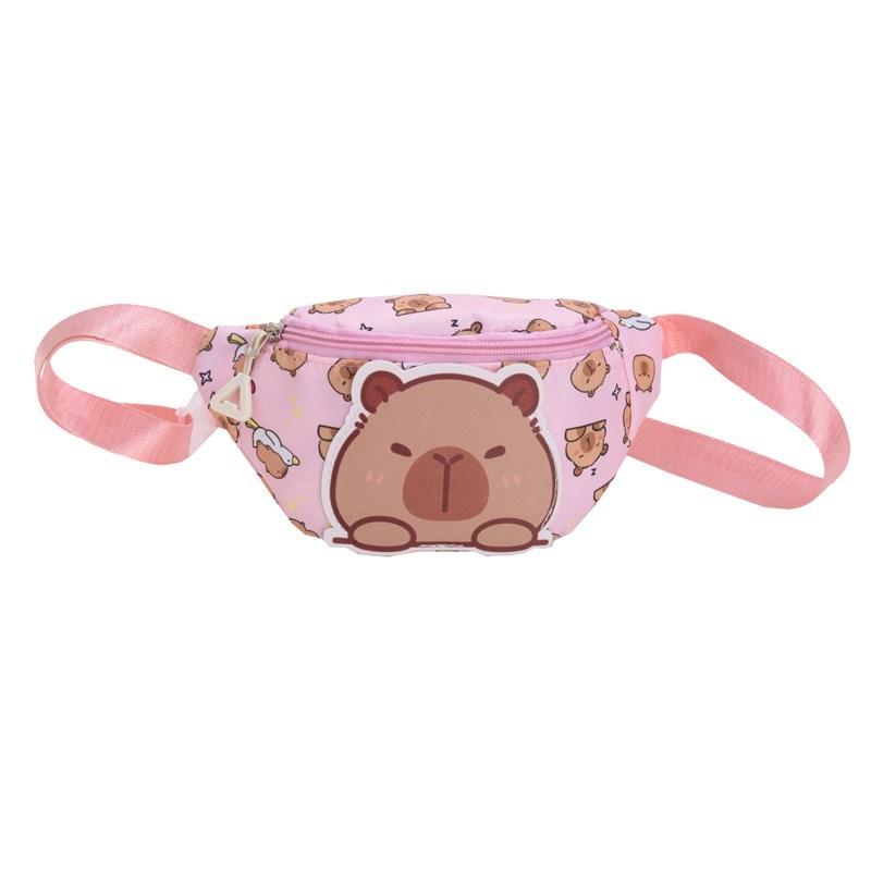 Cute Cartoon Children's Bag New Boys and Girls Change Bag Outdoor Leisure Messenger Bag Fanny Pack