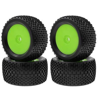 4Pcs 140*70*78mm Off Road Buggy Tires Wheel 17mm Hex Hubs  Replacement for ARRMA Redcat Team Losi