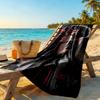 Gotischer Stil Strandtuch Superweich & Saugfähig Bequem Leicht Geeignet für Sport, Reisen, Schwimmen, Yoga, Badezimmer, Strand Und Pool