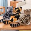 Plush Cat Doll 20cm Animal Figure Creative Cat Toy Stuffed Doll  Kids Gift Birthday