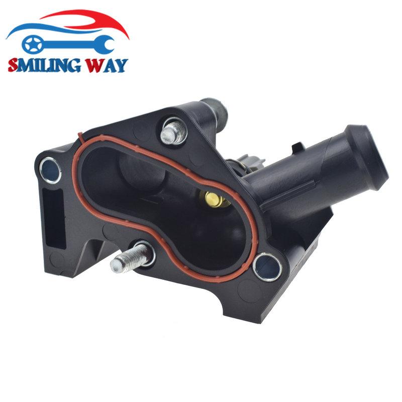 Thermostatgehäuse & Kühlmittelstutzen Satz Für Ford Fiesta B-Max C-Max Focus Fusion Mondeo 1.4 1.6 P7M5G8K556AC 2S6G9K478BD