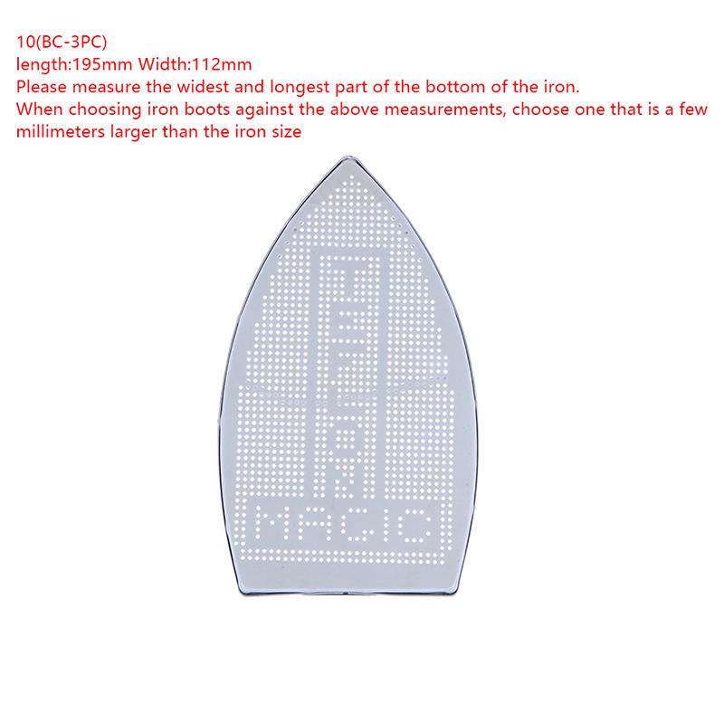 

Shoe Ironing Protective Case Industrial Iron Plate Cover Heat Fast Ironing Board For Shoe Ironing Aid Board Protect Fabrics BC 3PC