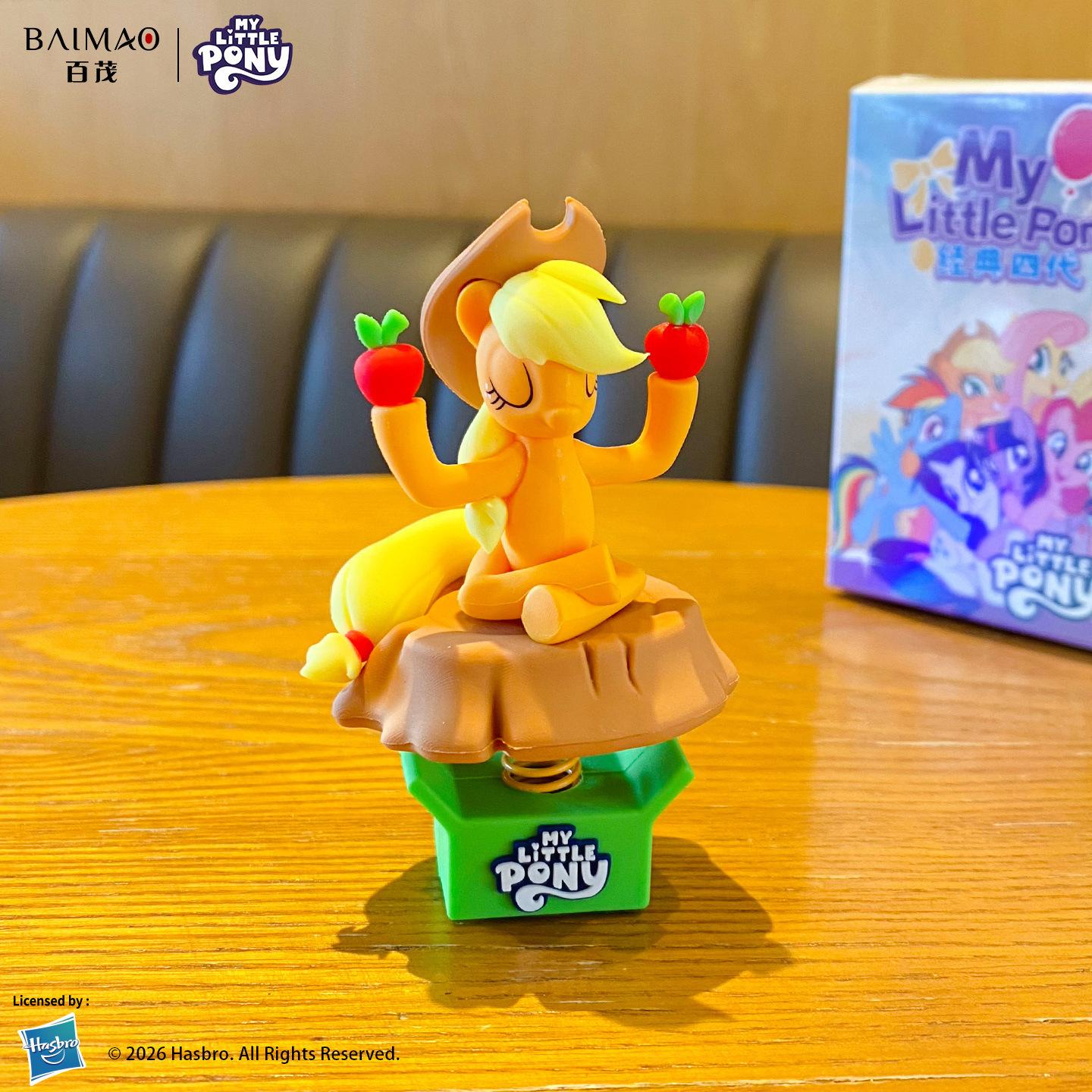 

My Little Pony Сліпий бокс Флаттершай Рейнбоу Деш Твайлайт Спаркл Рерити Фігурка-іграшка Милий гойдаючийся орнамент Подарунки для дітей Позування Артикуляція Масштаб