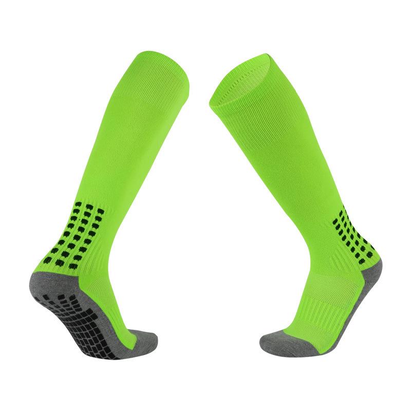 Unisex Professional Anti-Slip Soccer Socks - Thick, Over-the-Knee, Terry Style