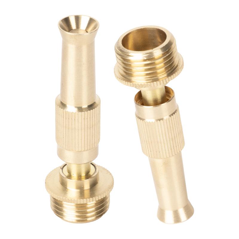 4-point Thread Copper Water Gun for Car Wash and Garden Sprinkler