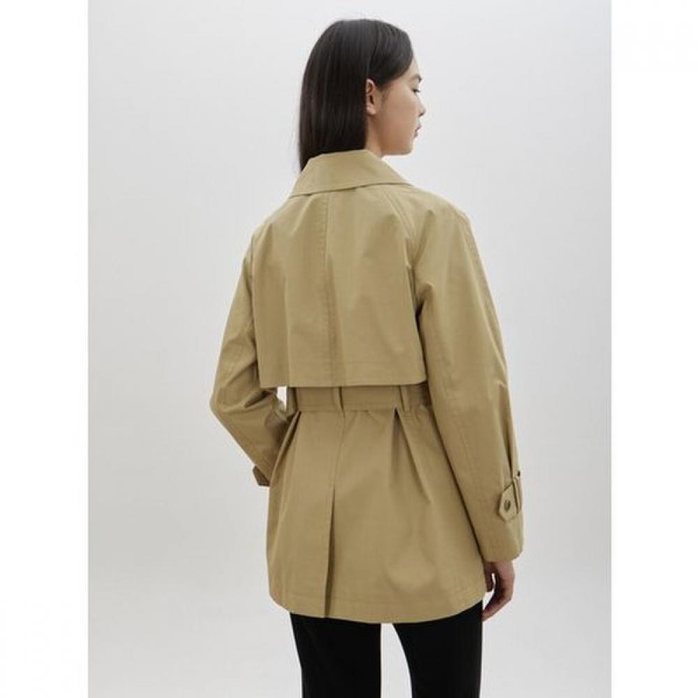 Cc Collect Classic Double Half Trench Coat  C261msi001 