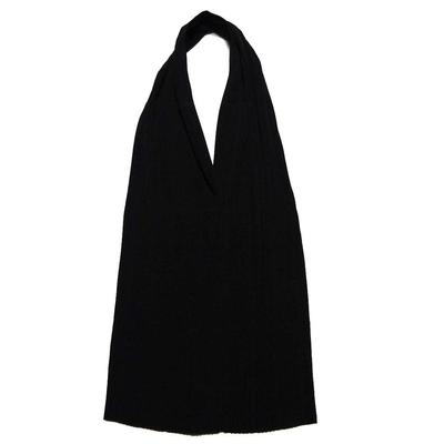 Kimono Tisch mit Ziegenart Schürze für Stola Plissiert Geschirr Essschürze Tisch mit Hergestellt in Japan [Stilvoll Iroha] Damen Damen (Schwarz)