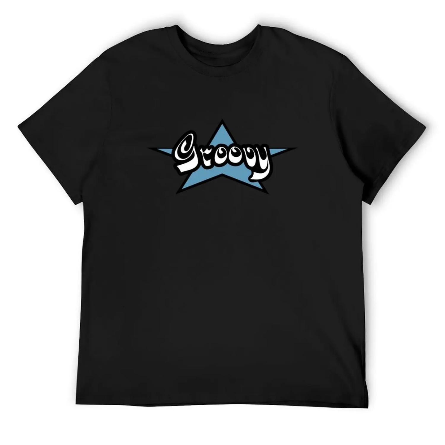 Логотип языка программирования Groovy Футболка для программистов с кодом мешковатые рубашки хлопковые футболки с принтами для спортивных фанатов мужские футболки XXXXXL разноцветный