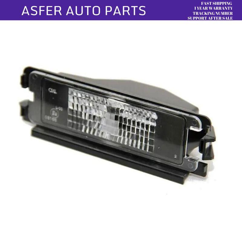 2X Rear Number Plate Light Lamp 2pcs For Renault Clio Symbol Mk3 Sandero Mk2 Logan Mk2 OEM 8200957874