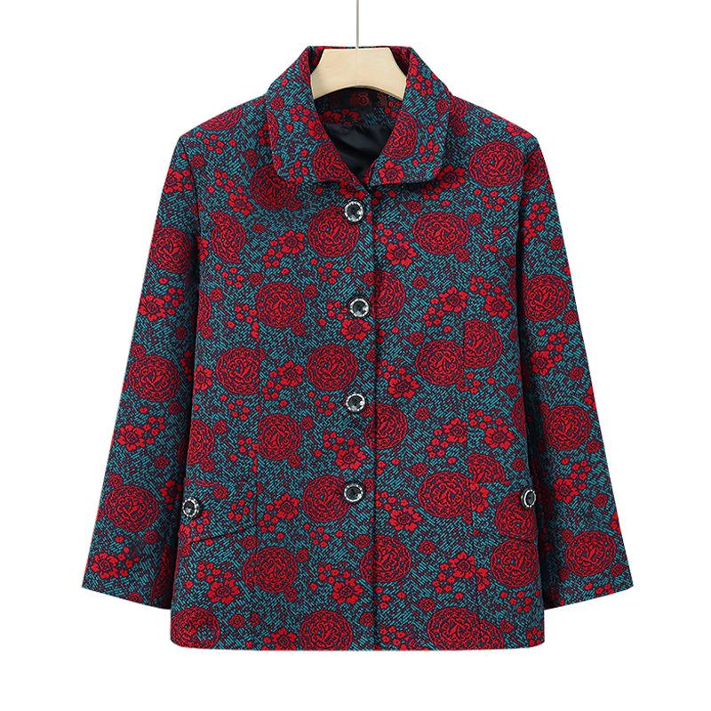 Grandma's Timeless Autumn Coat for Seniors (Ages 60-80) - New 2025 Spring & Autumn Fashion