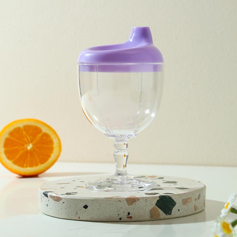 

Детский пластиковый кубок, обучающий стакан для питья молока, сока, материал, защищающий от падения, анти-удушение, дизайн Mom & Pea YQ0101