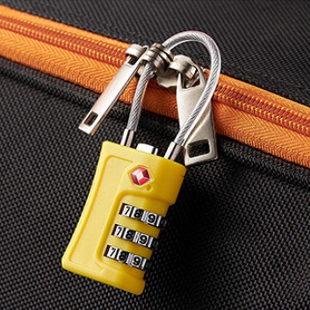 

Metal Customs Luggage Lock Code Code Lock Durable Cabinet Locker оранжевый