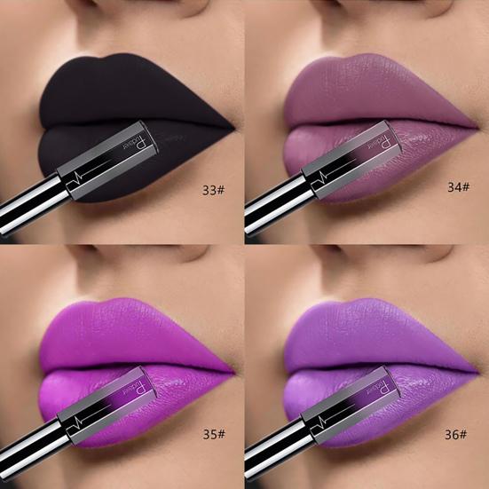 Balsamo per labbra idratante non secco Lucidalabbra opaco impermeabile senza sbavature 6 g Trucco labbra facile da colorare