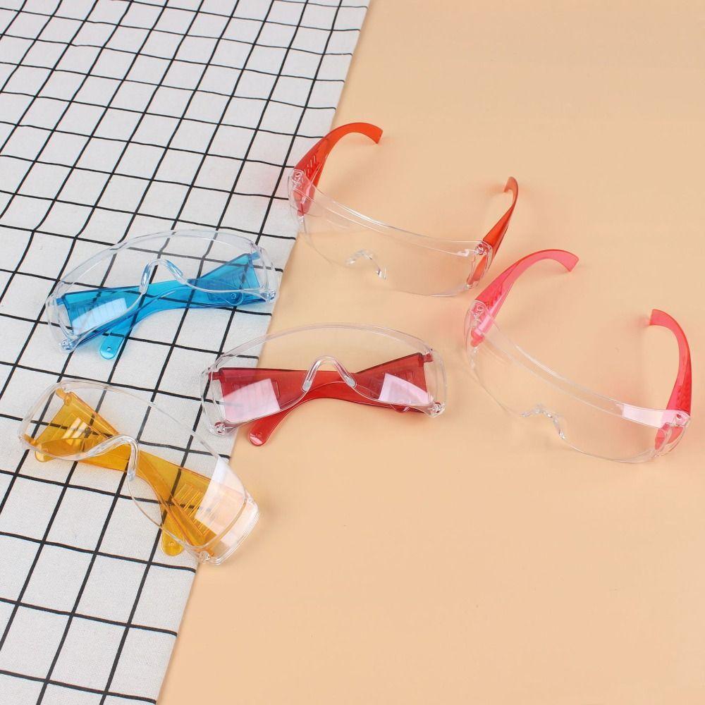 Transparente Schutzbrille Spritzschutz Fahrradbrille Outdoor-Sicherheitsbrille Augenschutz