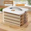 Jiabangshou 4-Layer Freezer Dumpling & Wonton Storage Box