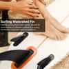 9in Removable Universal SUP Fin for Longboard, Inflatable Stand Up Paddle Board