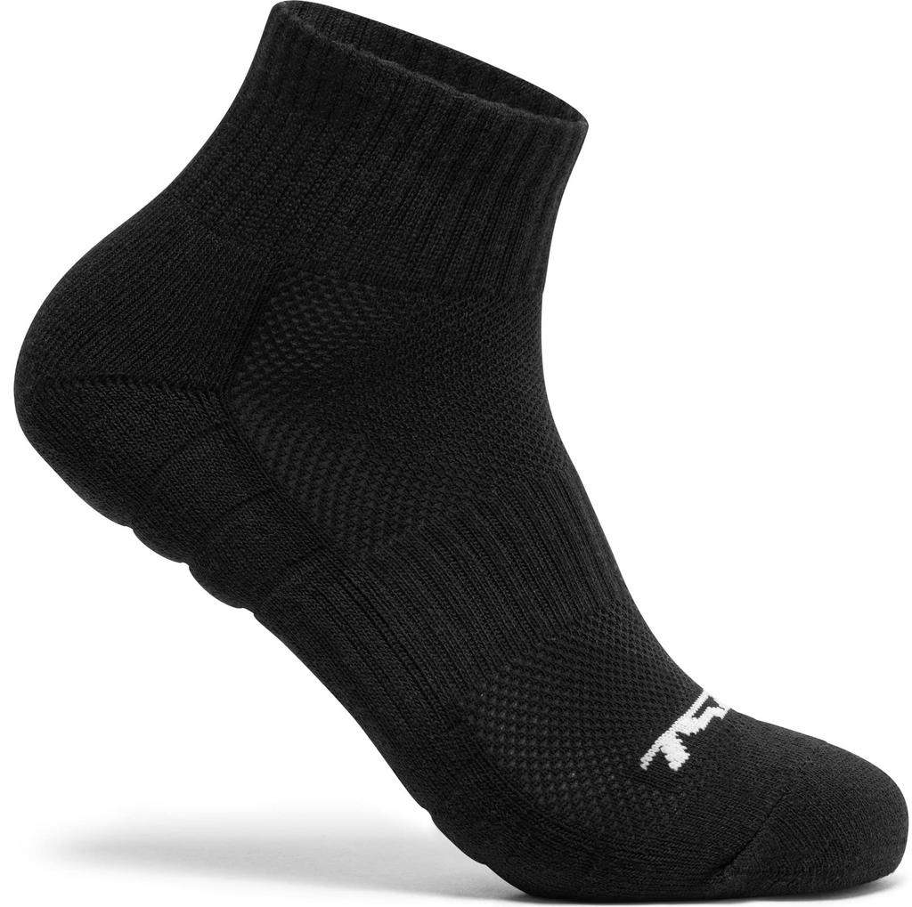 Tesla JPB Athletic Perfect for Outdoor and MZS42-JPK, 6-Pair Half-Length Socks, Antibacterial, Odor-Resistant, Moisture-Wicking, Quick-Drying,