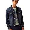 Solid Color Single Breasted Casual Fashion Denim Jacket Men Jackets 4LB766G-401