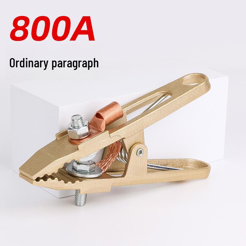 Celoměděná uzemňovací svorka ve tvaru A pro elektrické svářečky a argonové obloukové svářečky