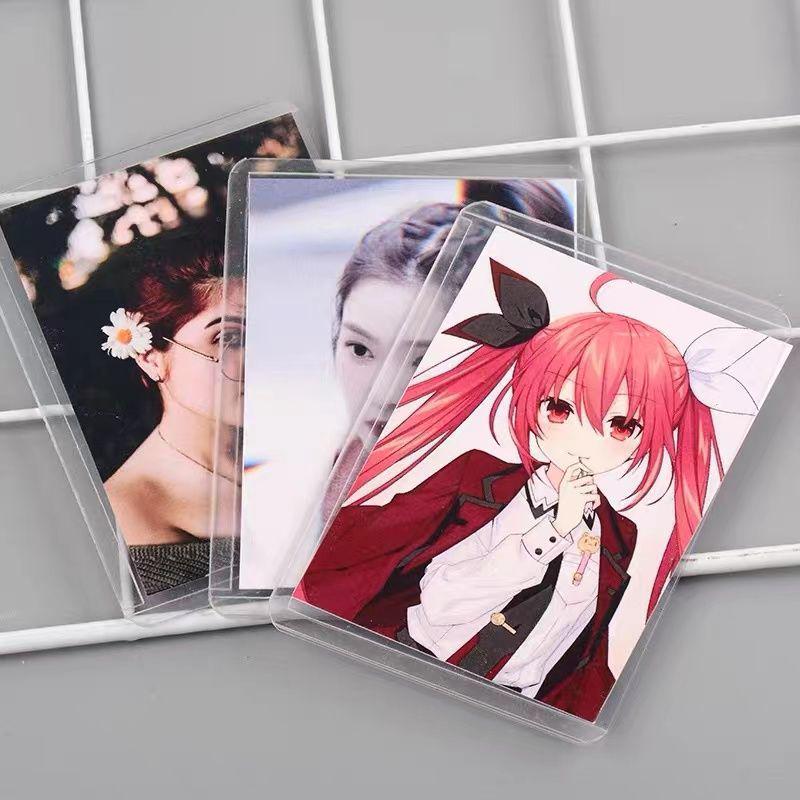 Double-Sided HD Small Card Protective Sleeve for Photos & Postcards