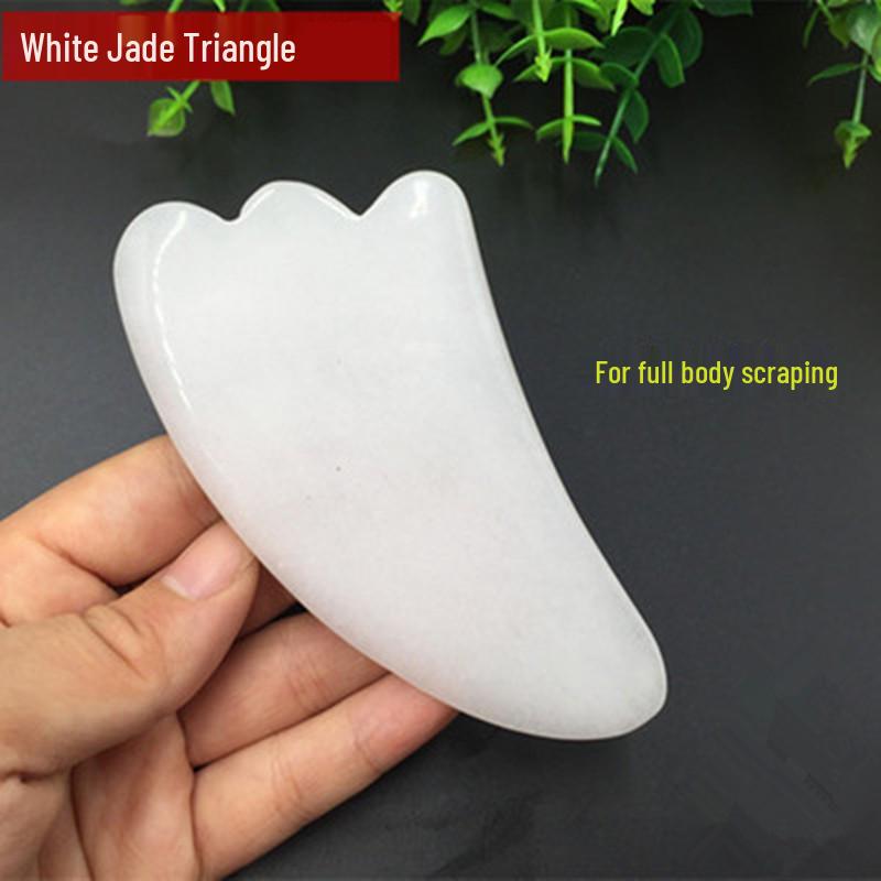 Jade Gua Sha Facial Massage & Acupressure Stick