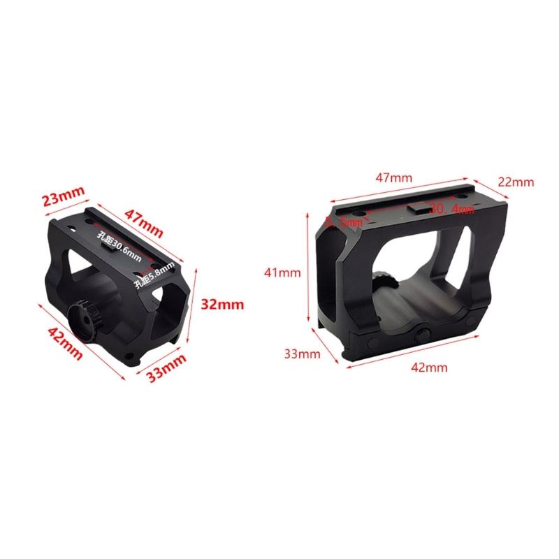 Aluminum Alloy Mount for T2 Sight Easy Installation Adjustable Mount for Micro Dot Sight Quick Detach Dropshipping