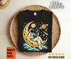 Astronaut Reading Shirt, Moon Coffee Graphic, Space Book Lover Gift, Celestial Reader Tee, Cosmic Library Outfit, Stargazer Birthday Present