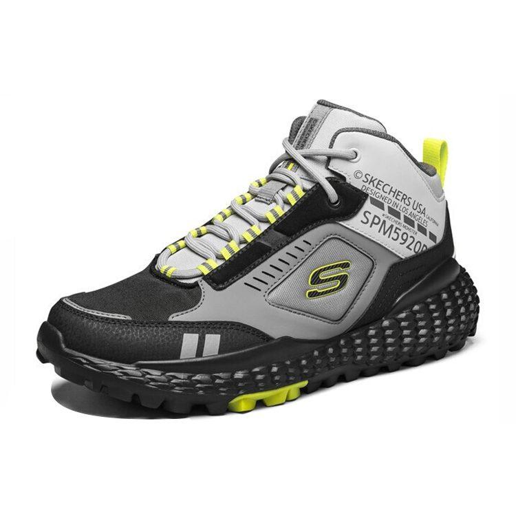 Skechers Monster Abrasion Resistant Lightweight Height Increasing Abrasion Resistant Lightweight Height Increasing 51943-GYBK