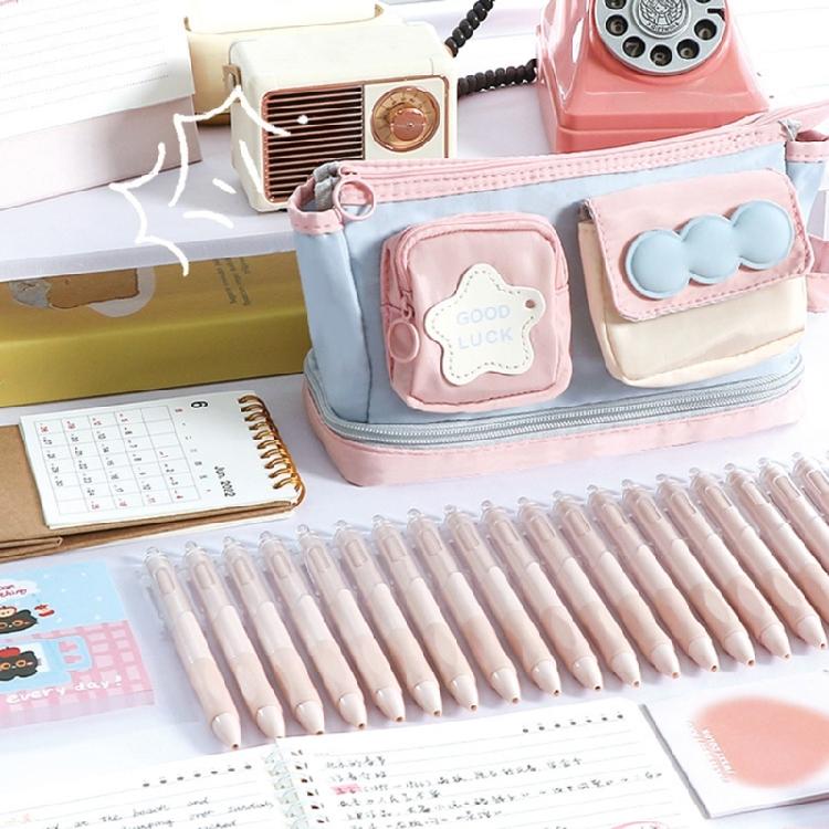 Pencil Case Desktop Accessory Reused Stationeries Storage Pouches Pen Box Pencil Case Organizers Pencil Holders Sleeve