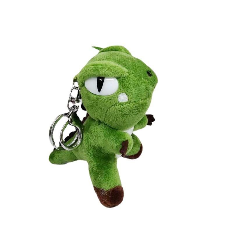 Adorable Cartoon Dinosaur Plush Toy Keychain For Kids Cute Stuffed Animal Gift