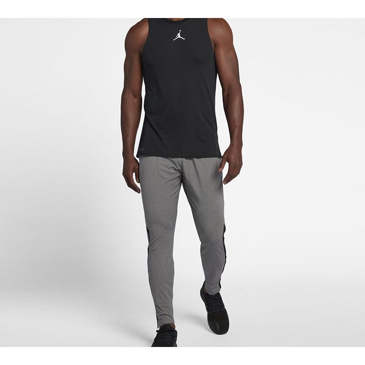 Jordan Luftatmungsaktives Schweißableitendes Basketball-Tanktop Herren Tops Schwarz 892072-010