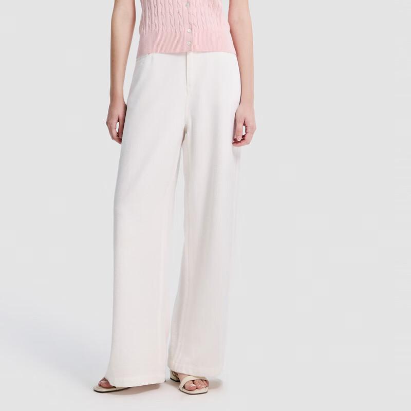

ELLASSAY Relaxed Flare Wide-Leg Jeans EWB371N00800 M