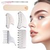 Stainless Steel Gua Sha Facial Tool Acupuncture Pen Firming Skin Massage Beauty Facial Reflexology Acupressure Bar For Body Eyes