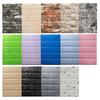 10pcs Self Adhesive Decor 3D Foam Wall Stickers Pane Room Waterproof Peel and Stick Brick Wallpaper for Interior Decoration