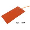 100W Silica Heating Pad Flexible For Heater Mat Pizza Hot Food Delivery Bag 12V
